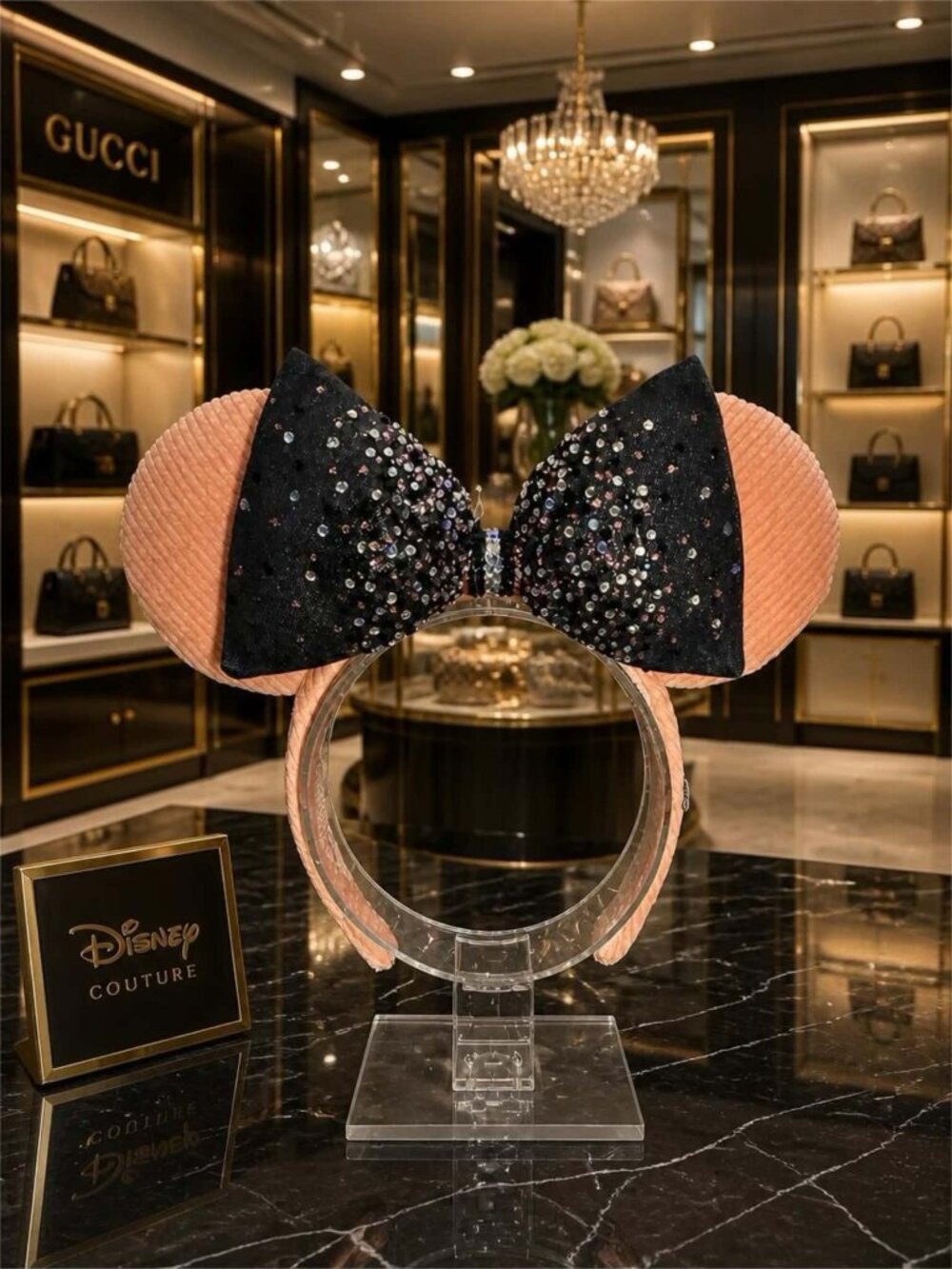 Luxury Crystal Disney Parks Ears | OOAK